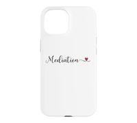 Carcasa para iPhone 15 Regalo tipográfico manuscrito Lindo mediación