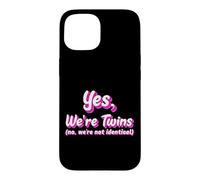 Carcasa para iPhone 15 Regalos fraternos a Juego para Hermanos, Hermanos, Gemelos, Hermanos, Gemelos