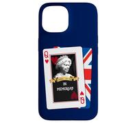 Carcasa para iPhone 15 Reina Elizabeth II - Tarjeta de Juego (Memoriam skat Royal, Reino Unido)
