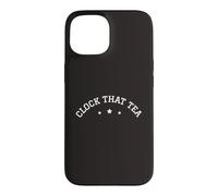 Carcasa para iPhone 15 Reloj Que Té Meme Adolescente Mentiras Tween Chismes Gen Z Argot Verdad