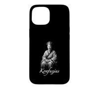 Carcasa para iPhone 15 Retrato del Antiguo filósofo Chino de Konfuzius