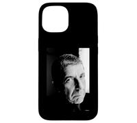 Carcasa para iPhone 15 Retrato del Compositor de Hallelujah Leonard Cohen por AJ Barratt