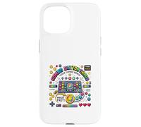Carcasa para iPhone 15 Retro Combo Botón Smash Arcade Gamer Diseño