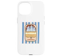 Carcasa para iPhone 15 Retro Graphic Sardines Tinned Fish for Men and Women