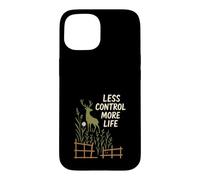 Carcasa para iPhone 15 Rewild Nature Rewilding Movimiento Eco Activista Mindful Earth
