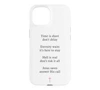 Carcasa para iPhone 15 Rhyming Evangelistic Gospel Message - Christian Faith Poem