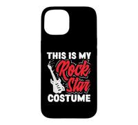 Carcasa para iPhone 15 Rockstar Disfraz de Halloween Easy Lazy Last Minute Rock