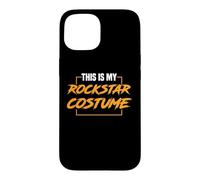 Carcasa para iPhone 15 Rockstar Halloween Scary Easy Lazy Last Minute Costume Rock