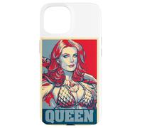 Carcasa para iPhone 15 Rojo Sonja Frank Cho Propaganda Icono Redhead Cruzada Queens