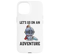 Carcasa para iPhone 15 RPG Gamer Let's Go On An Adventure Knight Jugador Juego