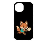Carcasa para iPhone 15 Rugby Fox Pass Dibujos Animados