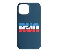 Carcasa para iPhone 15 Run Vintage Red White & Blue Retro Runner Graphic