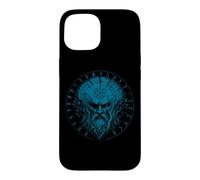 Carcasa para iPhone 15 Runas de Walhalla Odin Vegvisir Mitología nórdica Vikingo