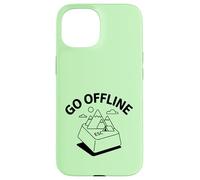 Carcasa para iPhone 15 Salir Offline Camping Senderismo