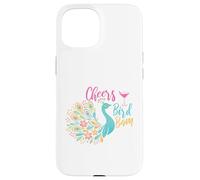 Carcasa para iPhone 15 Saludos Bird Bam - Mahjong Amante Mah Jong Jugador