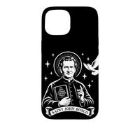 Carcasa para iPhone 15 San Juan Bosco Don Patrón Santos Católicos Sacerdote Italiano