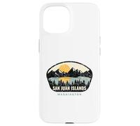 Carcasa para iPhone 15 San Juan Islands Washington, WA Recuerdo de Vacaciones