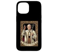 Carcasa para iPhone 15 San Juan Pablo II Católico