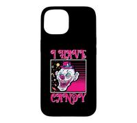 Carcasa para iPhone 15 Scary Espeluznante Payaso Halloween Divertido ghoulish Tengo Dulces