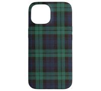 Carcasa para iPhone 15 Scottish Clan Campbell Reloj Tartan Family Plaid