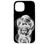 Carcasa para iPhone 15 See No Evil Speak No Evil Hear No Evil Baby Angel Querubines