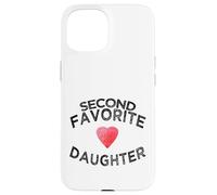 Carcasa para iPhone 15 Segundo Favorito Divertido Hermano Daddy'S Girl celos Hija