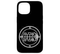 Carcasa para iPhone 15 Sello de Raum Goetia Sigil Talismán Círculo Demonio