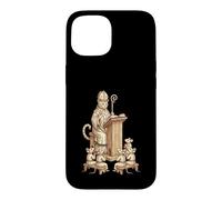 Carcasa para iPhone 15 Sermón del Obispo Gato a los Ratones Obra de sátira Medieval