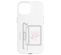 Carcasa para iPhone 15 Sex and The City Carrie Bradshaw Laptop Design