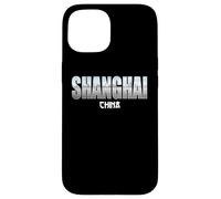 Carcasa para iPhone 15 Shanghai Prefectura China Shanghai City Vintage Shanghai