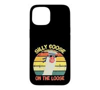 Carcasa para iPhone 15 Silly Goose On The Loose Funny Saying Vintage