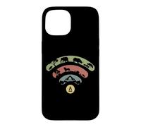 Carcasa para iPhone 15 Símbolo de Animales Salvajes WLAN para un Safari.