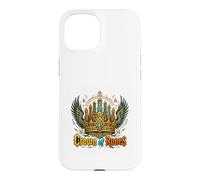 Carcasa para iPhone 15 Símbolo de Poder nórdico de Corona de runas