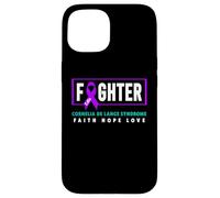 Carcasa para iPhone 15 Síndrome de Cornelia De Lange Conciencia CdLS - Cdls Fighter