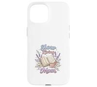 Carcasa para iPhone 15 Slow Living Mamá Cozy Cottagecore Lectura Estética