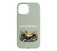 Carcasa para iPhone 15 Soft Days Only Cute Duck Pond Cozy Nature Cottagecore Calma