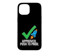 Carcasa para iPhone 15 Software Developer Coding Approved Push To Prod