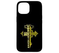 Carcasa para iPhone 15 Son of God Jesus Christ Cross Christian 9 John 3 16