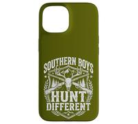 Carcasa para iPhone 15 Southern Boys Hunt Different Vintage Hunting Season