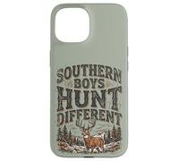 Carcasa para iPhone 15 Southern Boys Hunt Different Vintage Hunting Whitetail