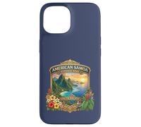 Carcasa para iPhone 15 Souvenir de la Isla del Pacífico Sur del Parque Nacional Sam