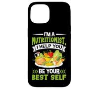 Carcasa para iPhone 15 Soy nutricionista Te ayudo a ser tu Mejor yo