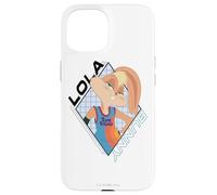 Carcasa para iPhone 15 Space Jam: A New Legacy Lola Bunny Grid