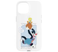 Carcasa para iPhone 15 Space Jam: A New Legacy Tweety and Sylvester