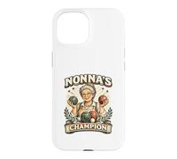 Carcasa para iPhone 15 Squadra Italiana di giocatori di Bocce retrò Nonnas Champion