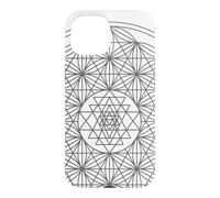 Carcasa para iPhone 15 Sri Yantra/Sri Chakra Símbolo Meditación, Yoga, Trabajo Energético