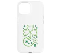 Carcasa para iPhone 15 St Patrick's Day Nurse Doctor Stethoscope Shamrock RN MD