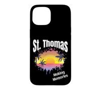 Carcasa para iPhone 15 St Thomas Making Memories Matching Familia Vacaciones Playa