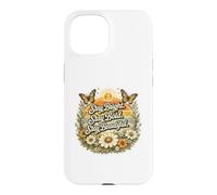 Carcasa para iPhone 15 Stay Bright Stay Bold Stay Beautiful Vintage Retro Cita