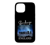 Carcasa para iPhone 15 Stonehenge by Night Tourist Travel Souvenir Gran Bretaña Reino Unido